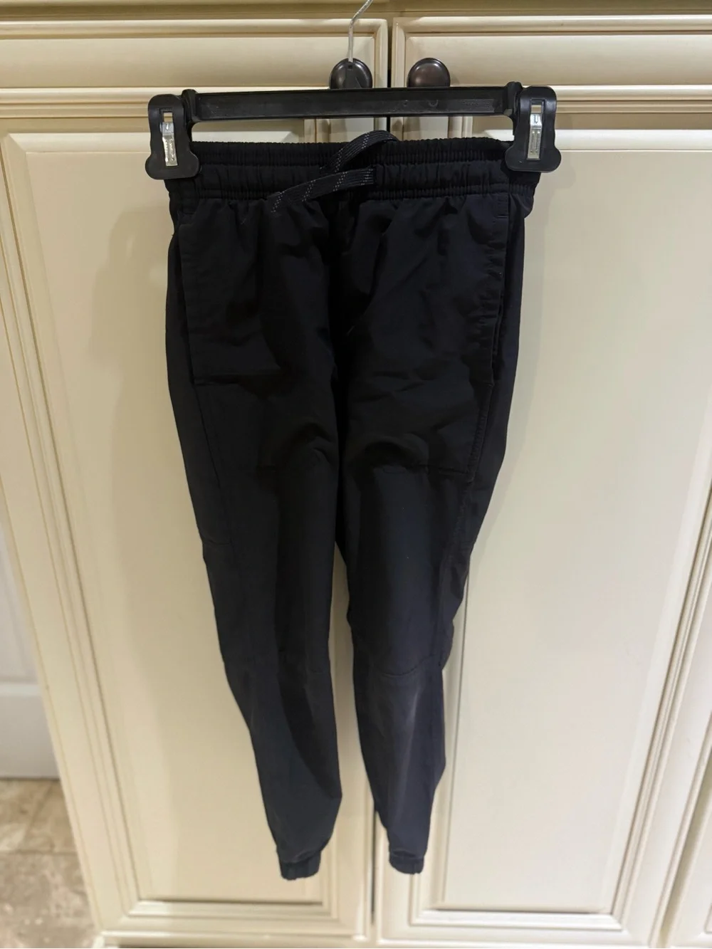 Athletic Works Navy Elastic Drawstring Performance Pants